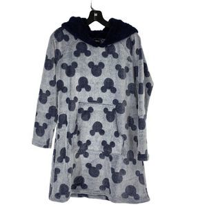 Disney Womens Fleece Robe Sleep Pullover Tunic Mouse PJ Size Small 3050 Dress